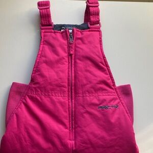 Arctix Kids Fuchsia Pink Overalls 5T